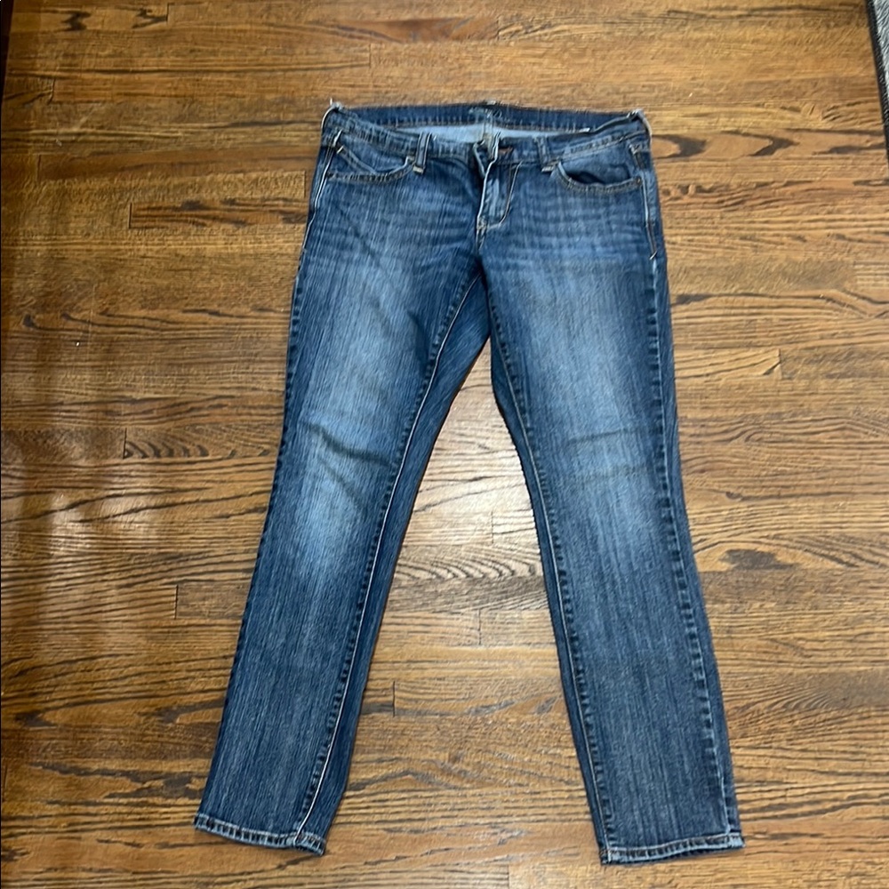 Old Navy Women's Skinny Jeans - Dark Blue